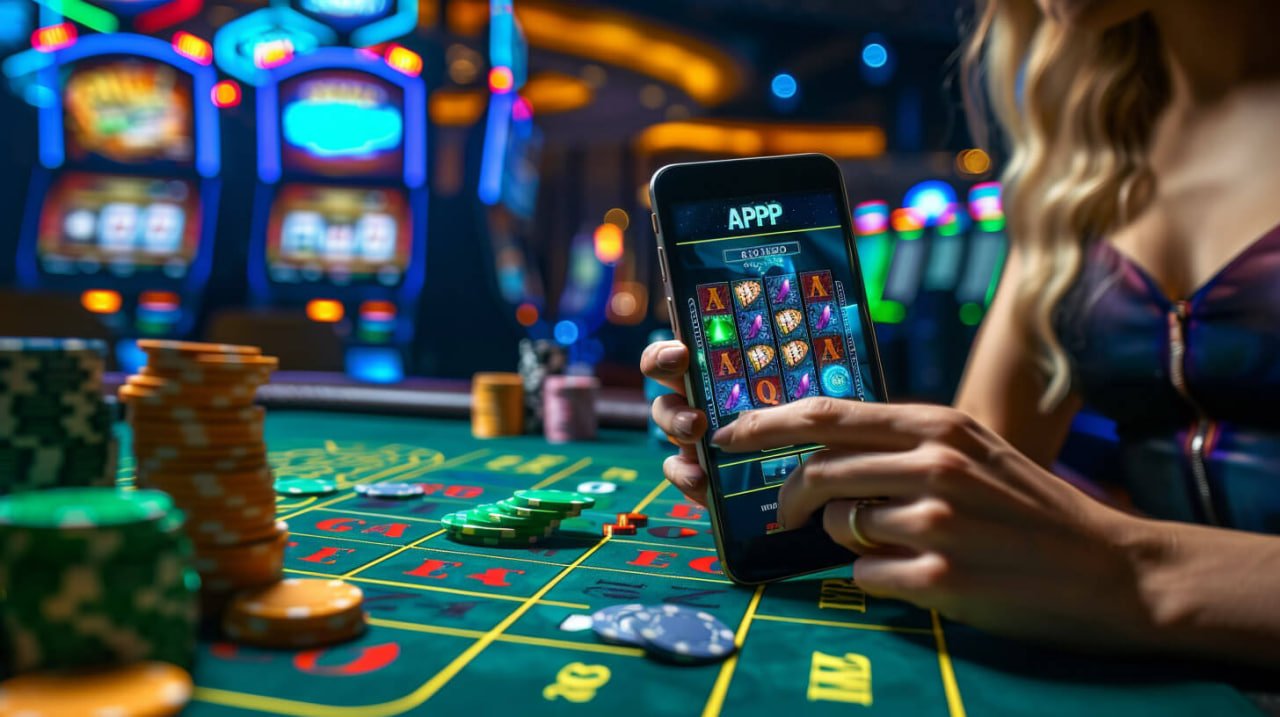 Antarmuka aplikasi mobile lorong4d menampilkan meja dealer langsung dan permainan kasino